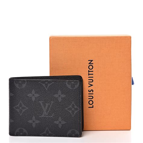 louis vuitton monogram eclipse slender wallet|Slender Wallet Monogram Eclipse .